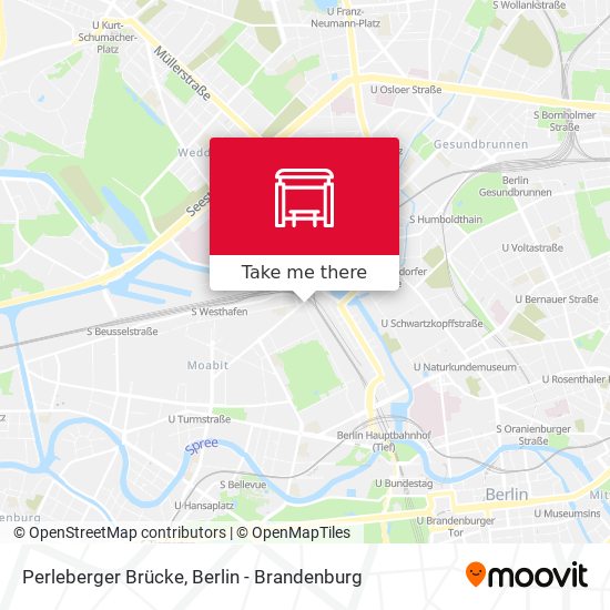 Perleberger Brücke map