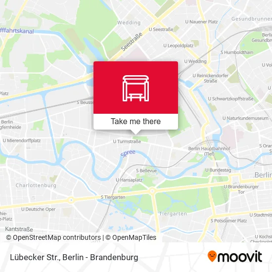 Карта Lübecker Str.