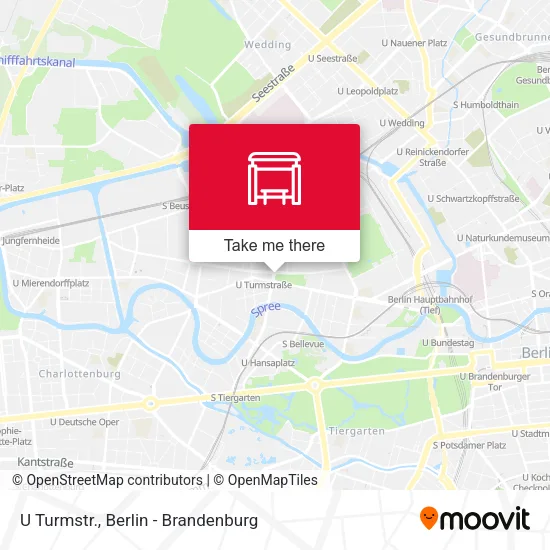 Карта U Turmstr.