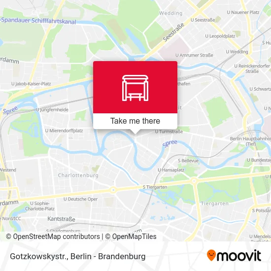 Карта Gotzkowskystr.