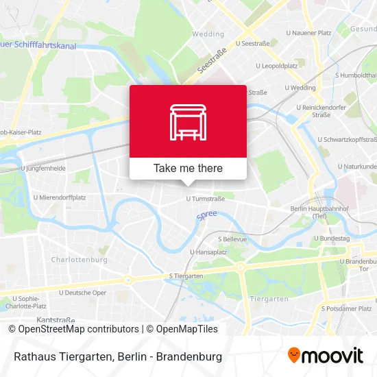 Карта Rathaus Tiergarten
