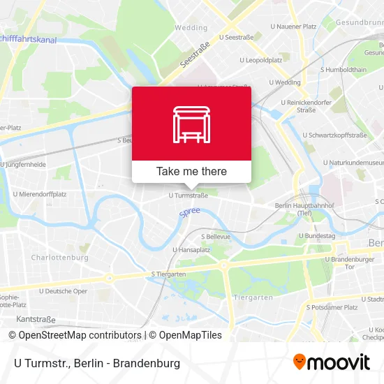 Карта U Turmstr.