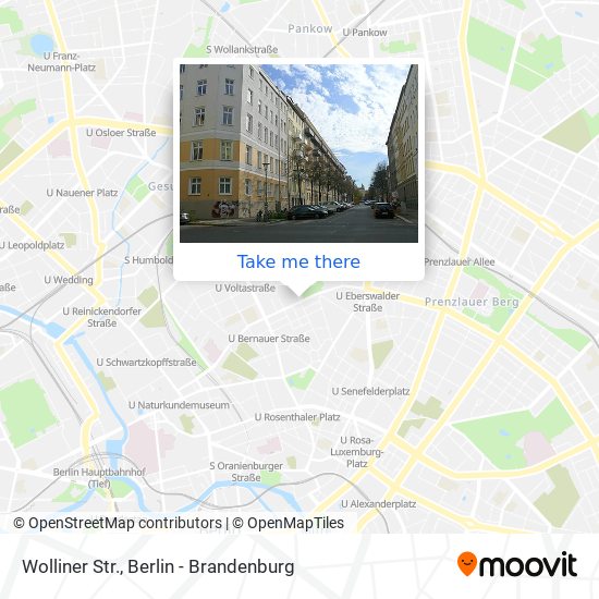 Wolliner Str. map