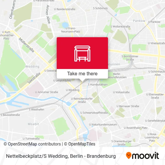 Nettelbeckplatz/S Wedding map