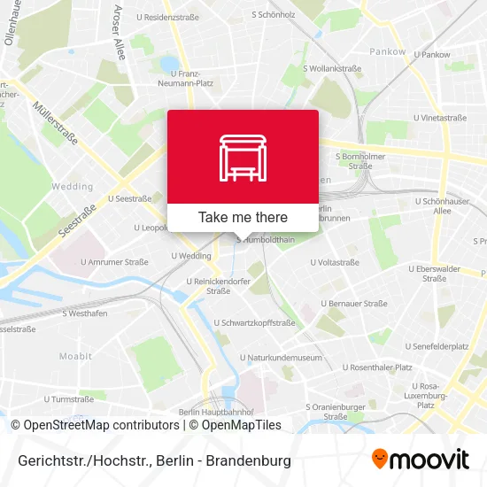Карта Gerichtstr./Hochstr.
