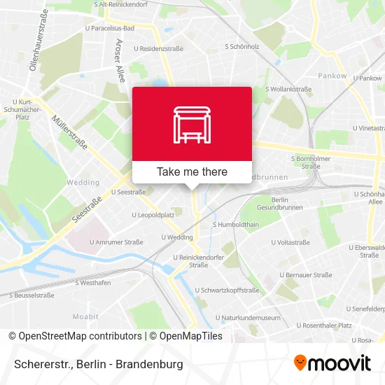 Карта Schererstr.