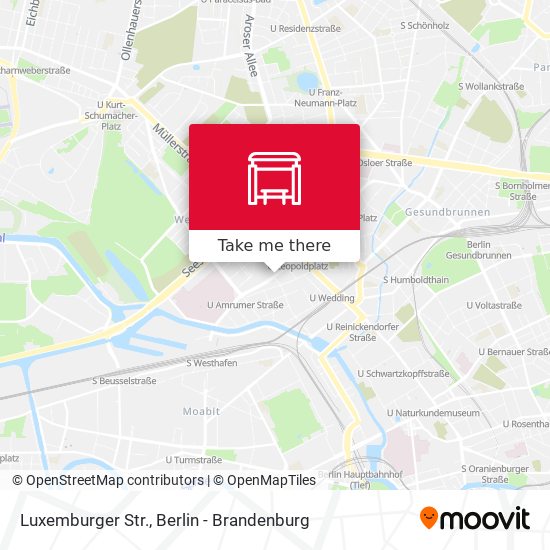 Luxemburger Str. map