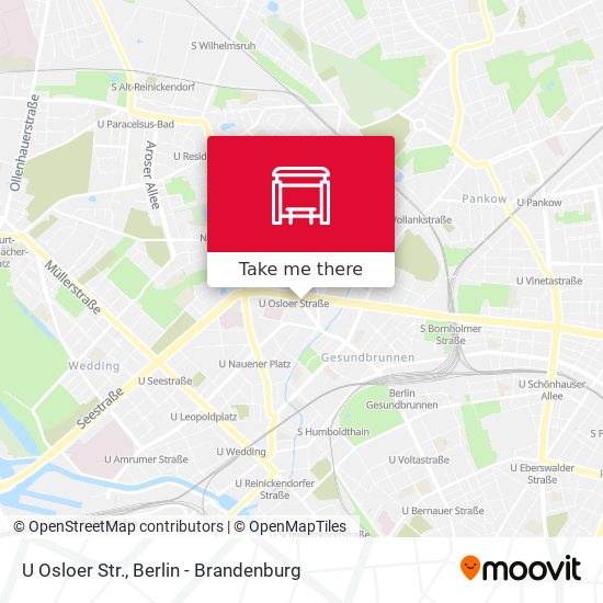 U Osloer Str. map
