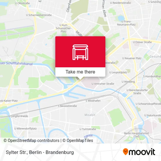 Карта Sylter Str.