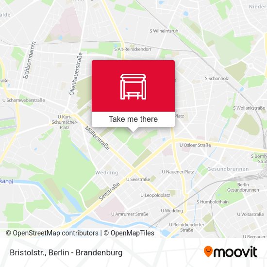 Карта Bristolstr.