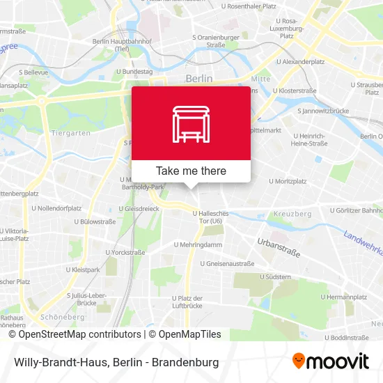 Карта Willy-Brandt-Haus