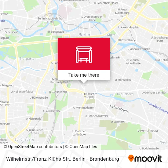Карта Wilhelmstr./Franz-Klühs-Str.