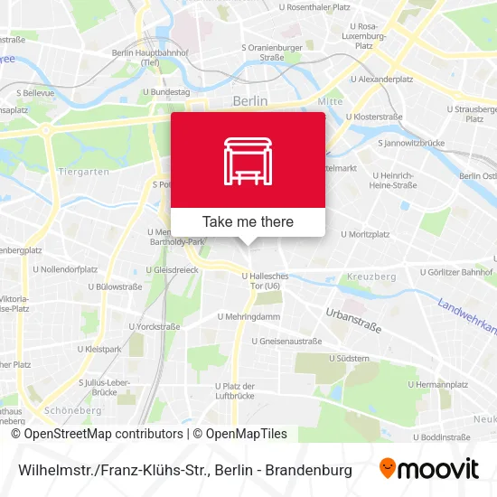 Карта Wilhelmstr./Franz-Klühs-Str.