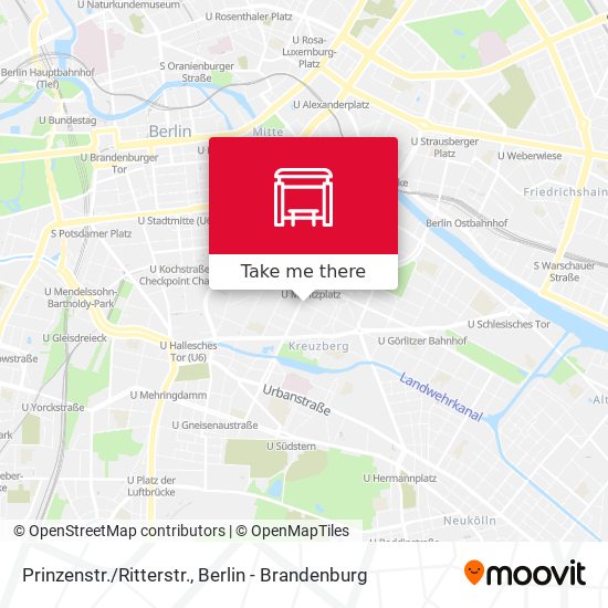Prinzenstr./Ritterstr. map