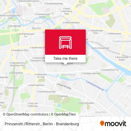 Карта Prinzenstr./Ritterstr.
