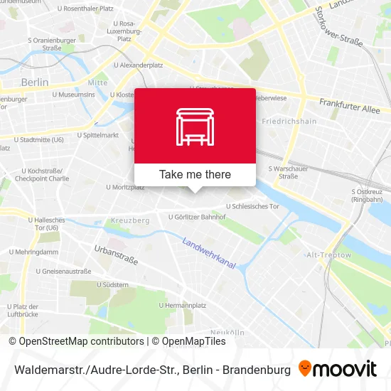 Waldemarstr./Audre-Lorde-Str. map