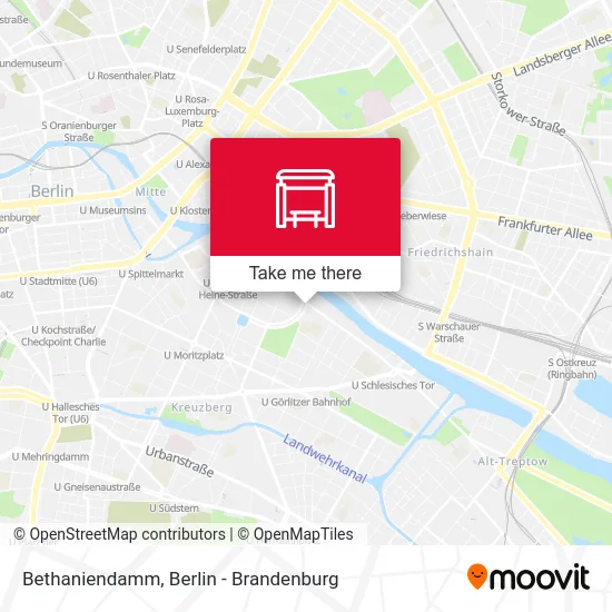 Bethaniendamm map