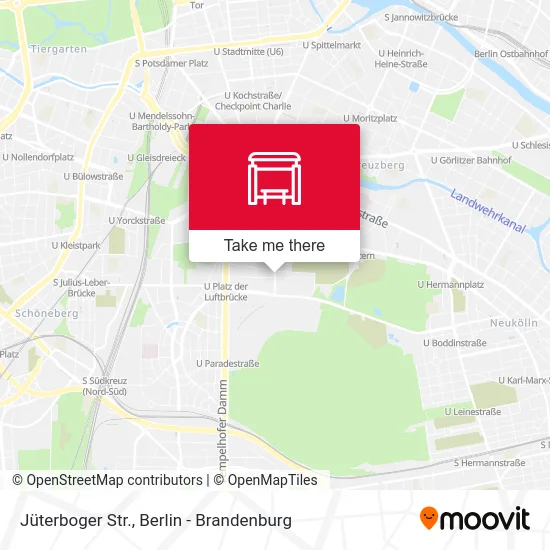 Jüterboger Str. map