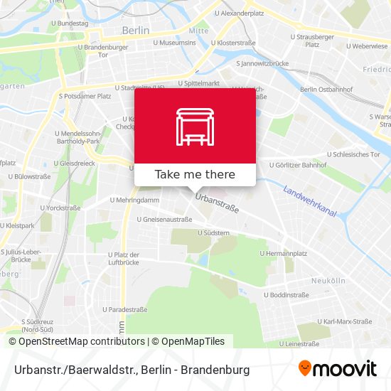 Urbanstr./Baerwaldstr. map