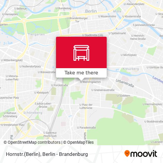 Hornstr.(Berlin) map