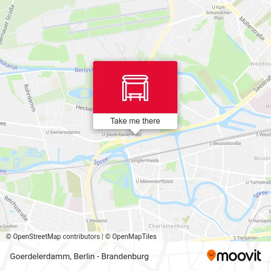 Карта Goerdelerdamm