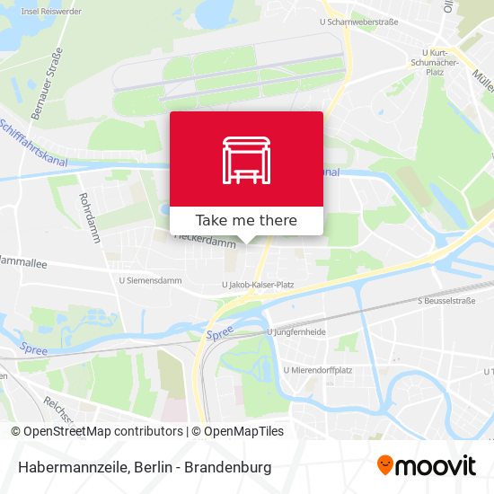 Habermannzeile map