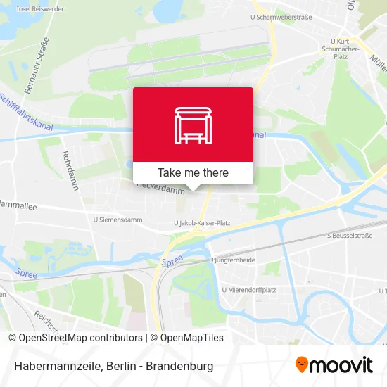 Карта Habermannzeile