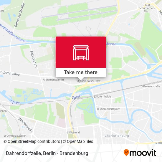 Dahrendorfzeile map