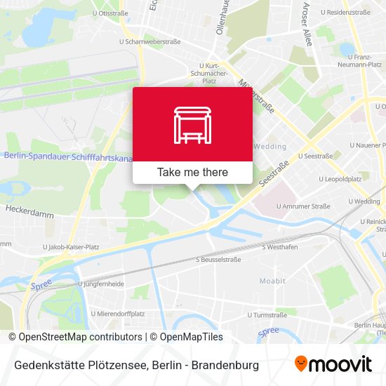 Gedenkstätte Plötzensee map