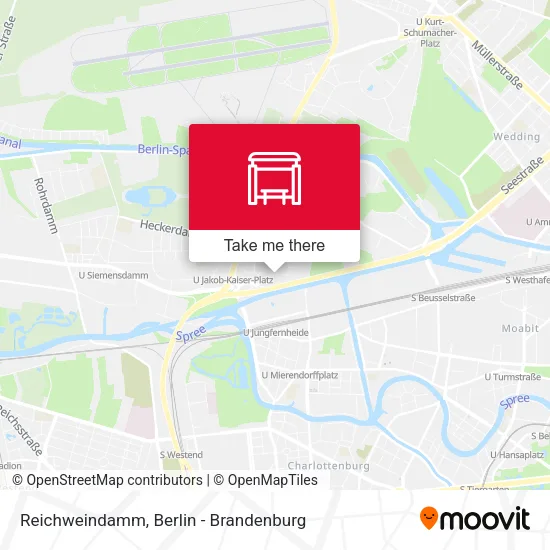 Карта Reichweindamm
