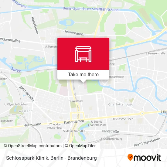 Schlosspark-Klinik map