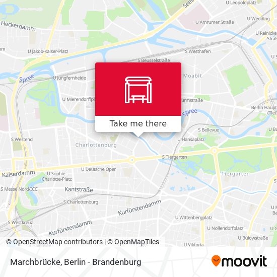 Marchbrücke map