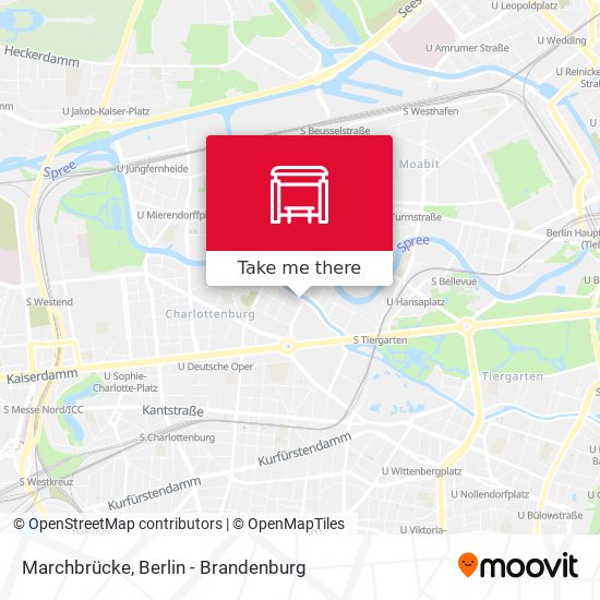 Marchbrücke map