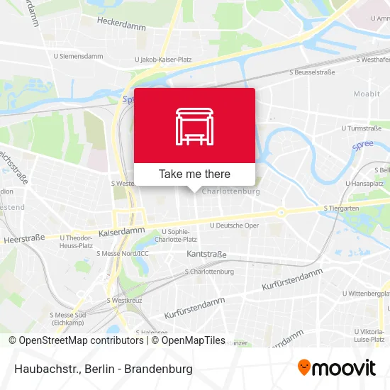 Карта Haubachstr.