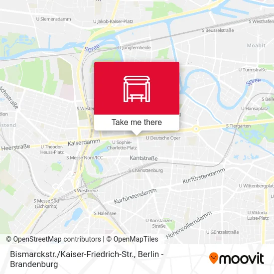 Карта Bismarckstr. / Kaiser-Friedrich-Str.