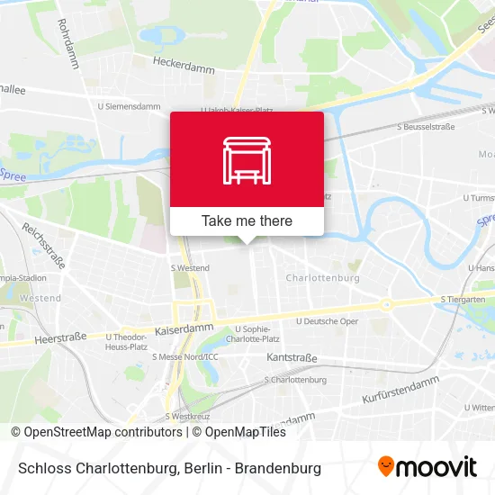 Карта Schloss Charlottenburg