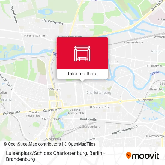 Карта Luisenplatz / Schloss Charlottenburg
