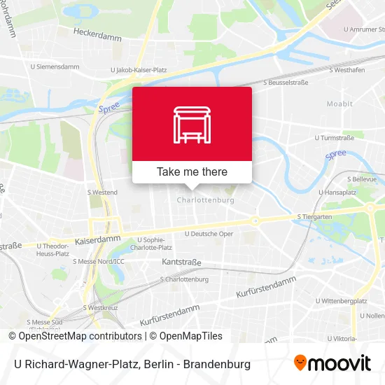 Карта U Richard-Wagner-Platz