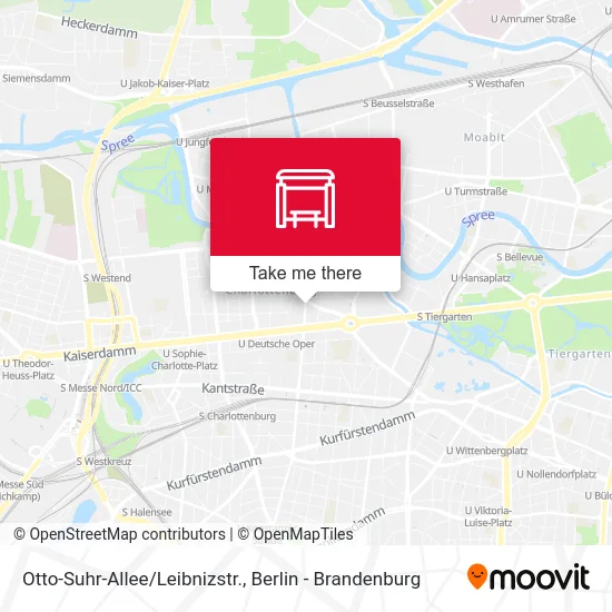 Карта Otto-Suhr-Allee/Leibnizstr.