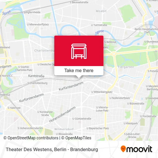Карта Theater Des Westens