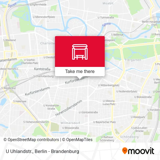 U Uhlandstr. map