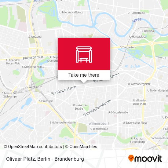 Olivaer Platz map