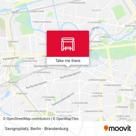 Savignyplatz map