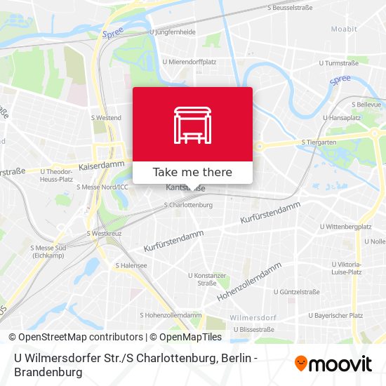 U Wilmersdorfer Str. / S Charlottenburg map