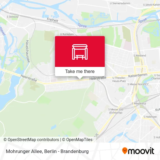 Карта Mohrunger Allee