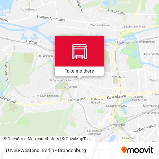 U Neu-Westend map