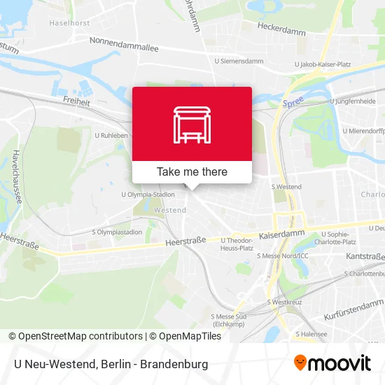 Карта U Neu-Westend