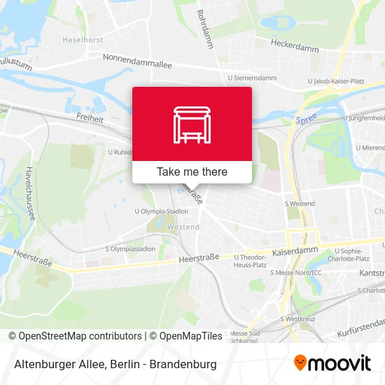 Altenburger Allee map