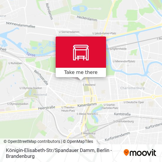 Königin-Elisabeth-Str / Spandauer Damm map