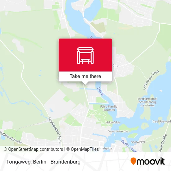 Карта Tongaweg